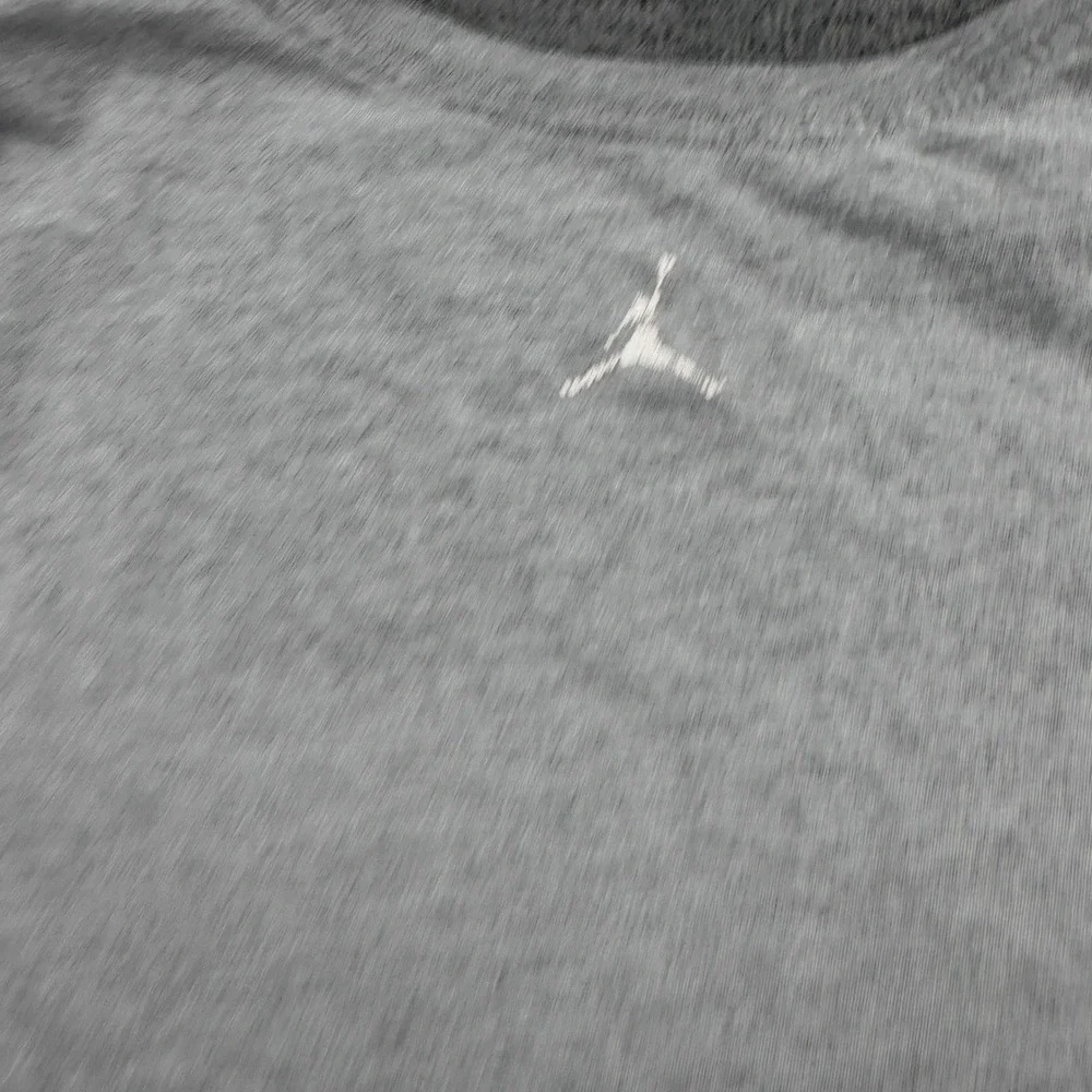 Jordan‎ Air Flight Men's L Large Graphic T-Shirt Grey Heather Jumpman Logo